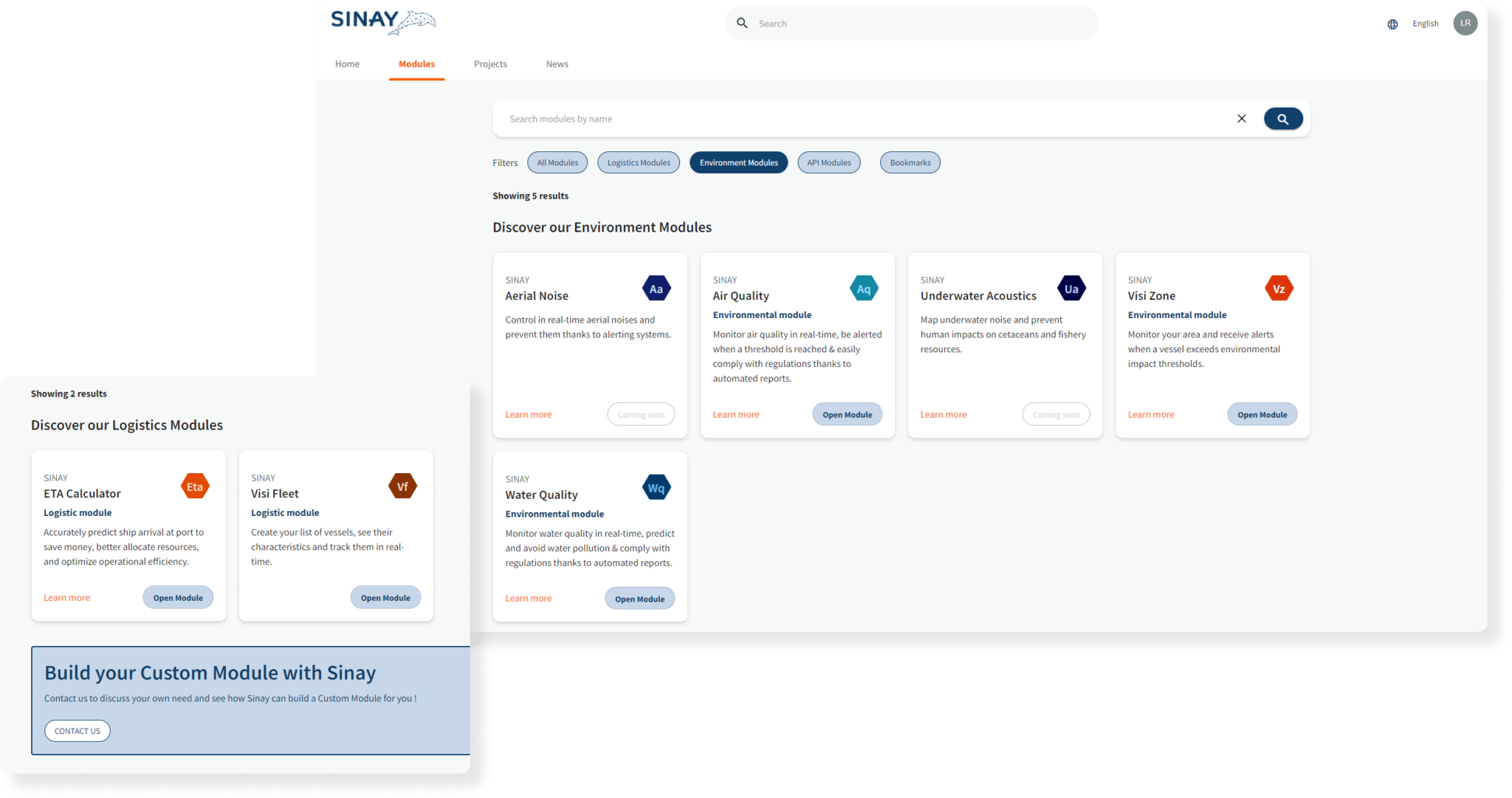 Sinay hub, efficiency with advanced data analytics
